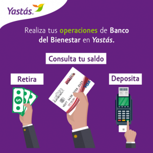 Dónde hacer depósitos y retiros de Banco del Bienestar