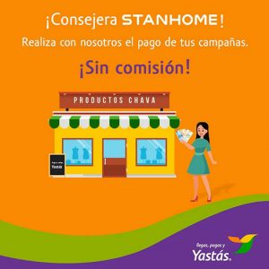 Pago de catálogos STANHOME